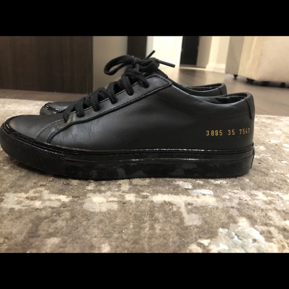 Common Projects! Black! Barely worn - Picture 1 of 7
